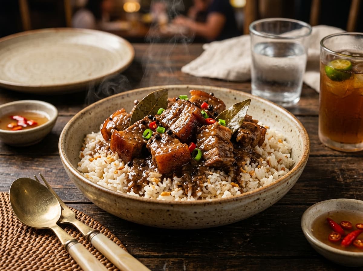 Lechon Paksiw Rice Bowl