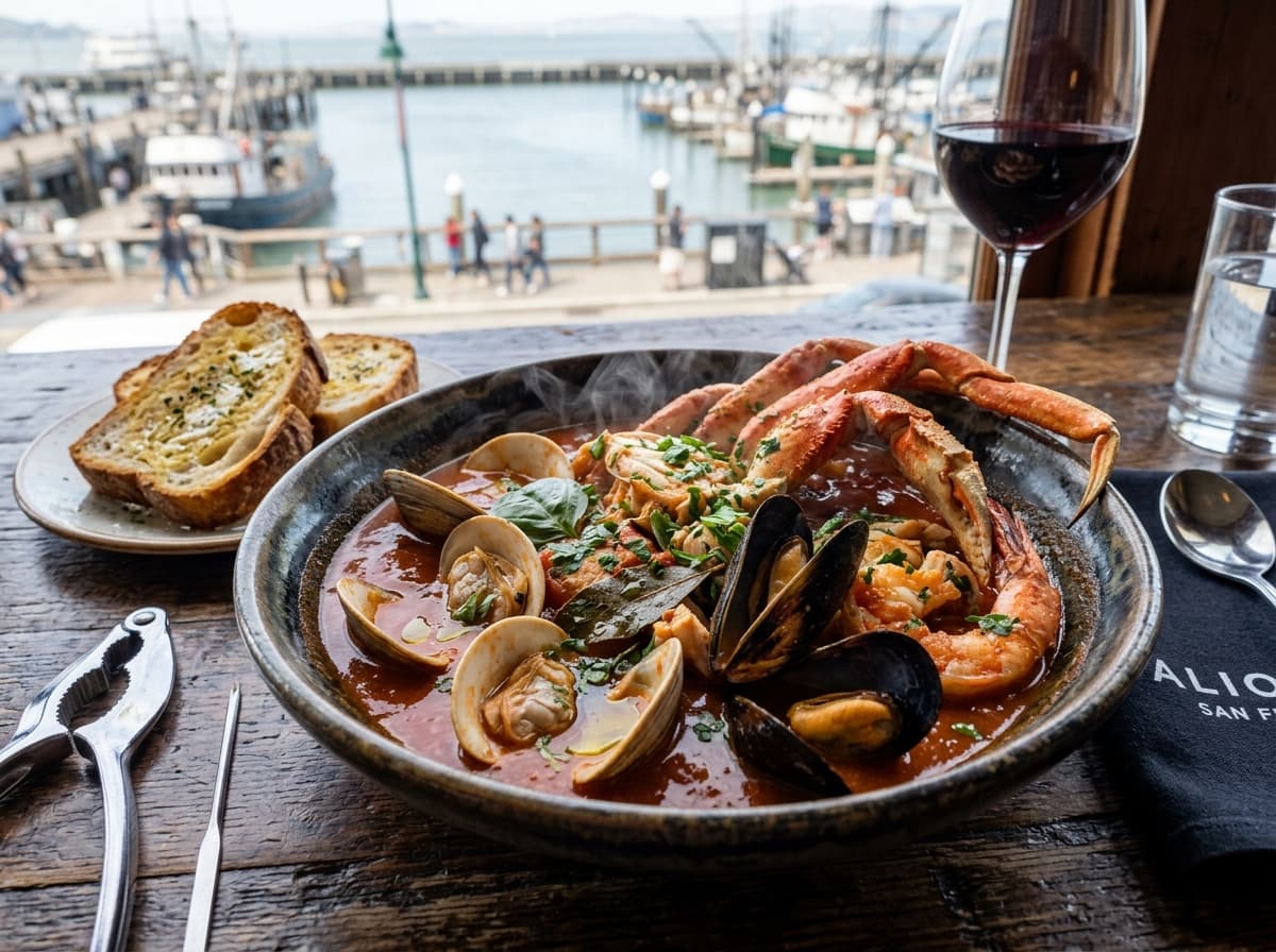 San Francisco Dungeness Crab Cioppino Stew