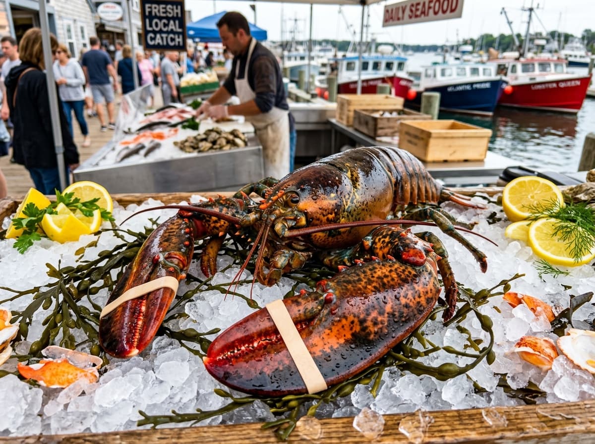 Live Boston Lobster (Whole 650g - 750g)