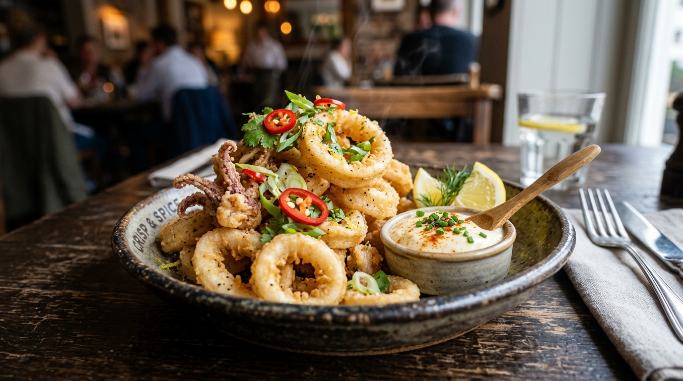 Crispy Calamari & Shellfish